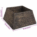 Juletræring Svart 50 X 50 X 25 Cm Vannhyasint