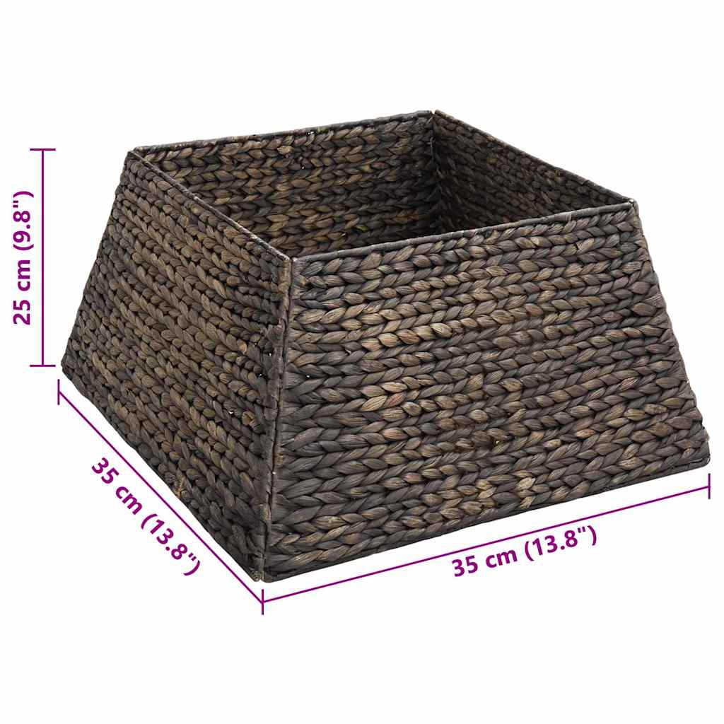 Juletræring Svart 50 X 50 X 25 Cm Vannhyasint