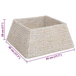 Juletræring Hvit 60 X 60 X 28 Cm Vannhyasint