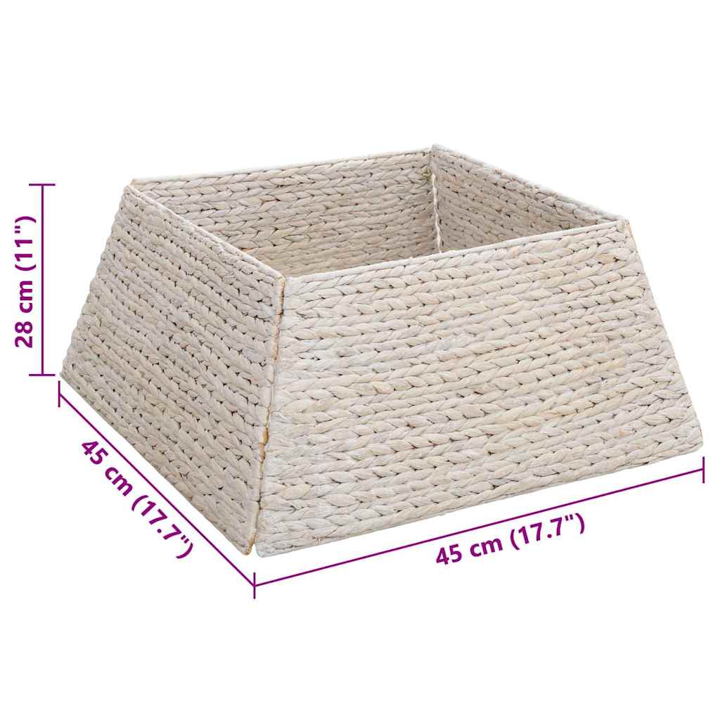 Juletræring Hvit 60 X 60 X 28 Cm Vannhyasint