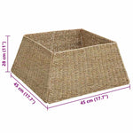 Juletræring Brun 60 X 60 X 28 Cm Sjøgress