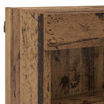 Tv Vegg Enheter Veggmontert 6 Pcs Gammelt Tre Konstruert Tre