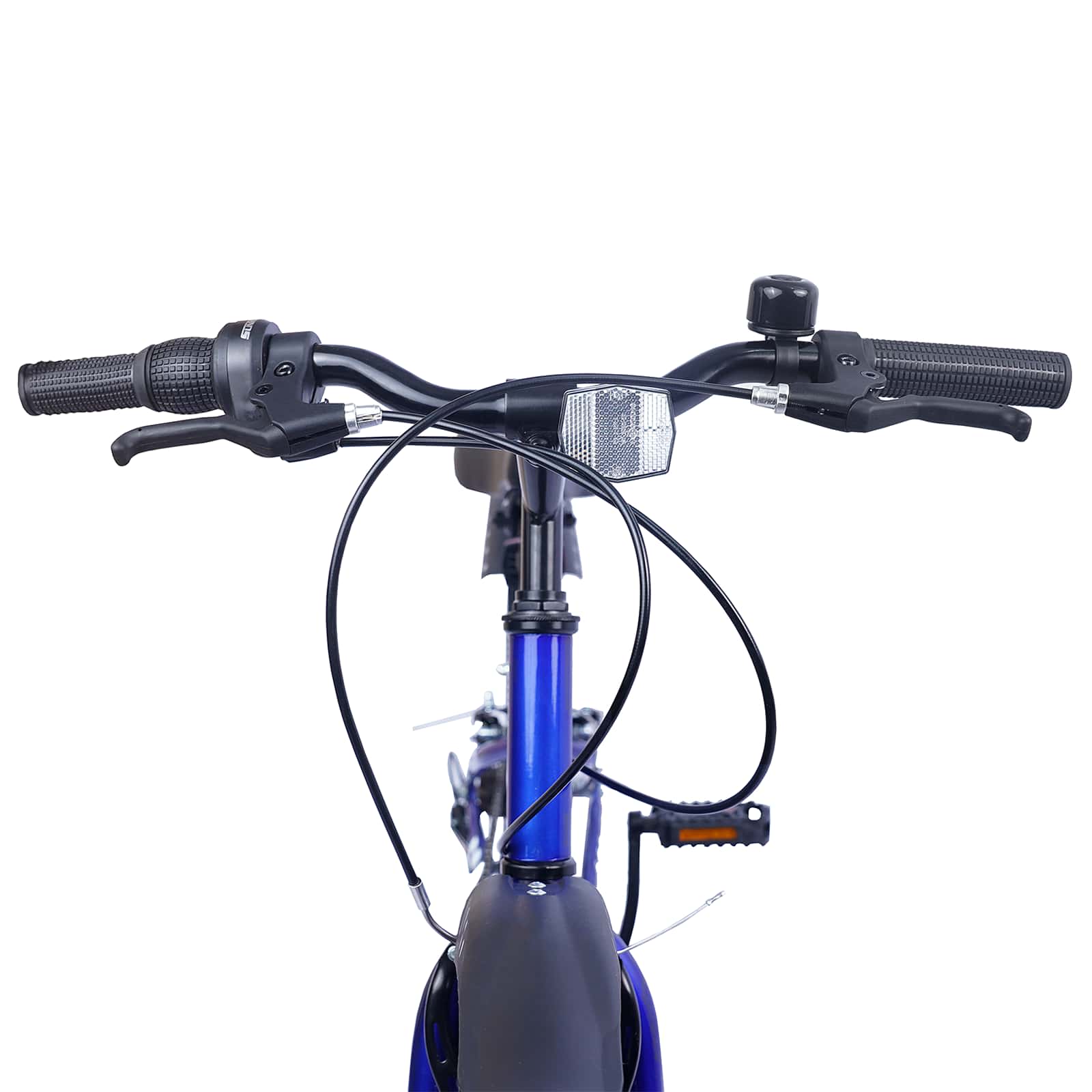 Barnesykkel 20 Tommer 6-Speed For 6-11 År Gammel Mørkeblå