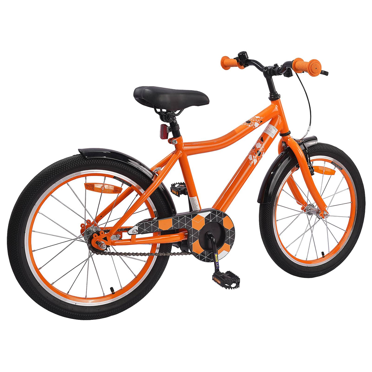 Barnesykkel 20 Tommer For 6-11 År Gammel Oransje