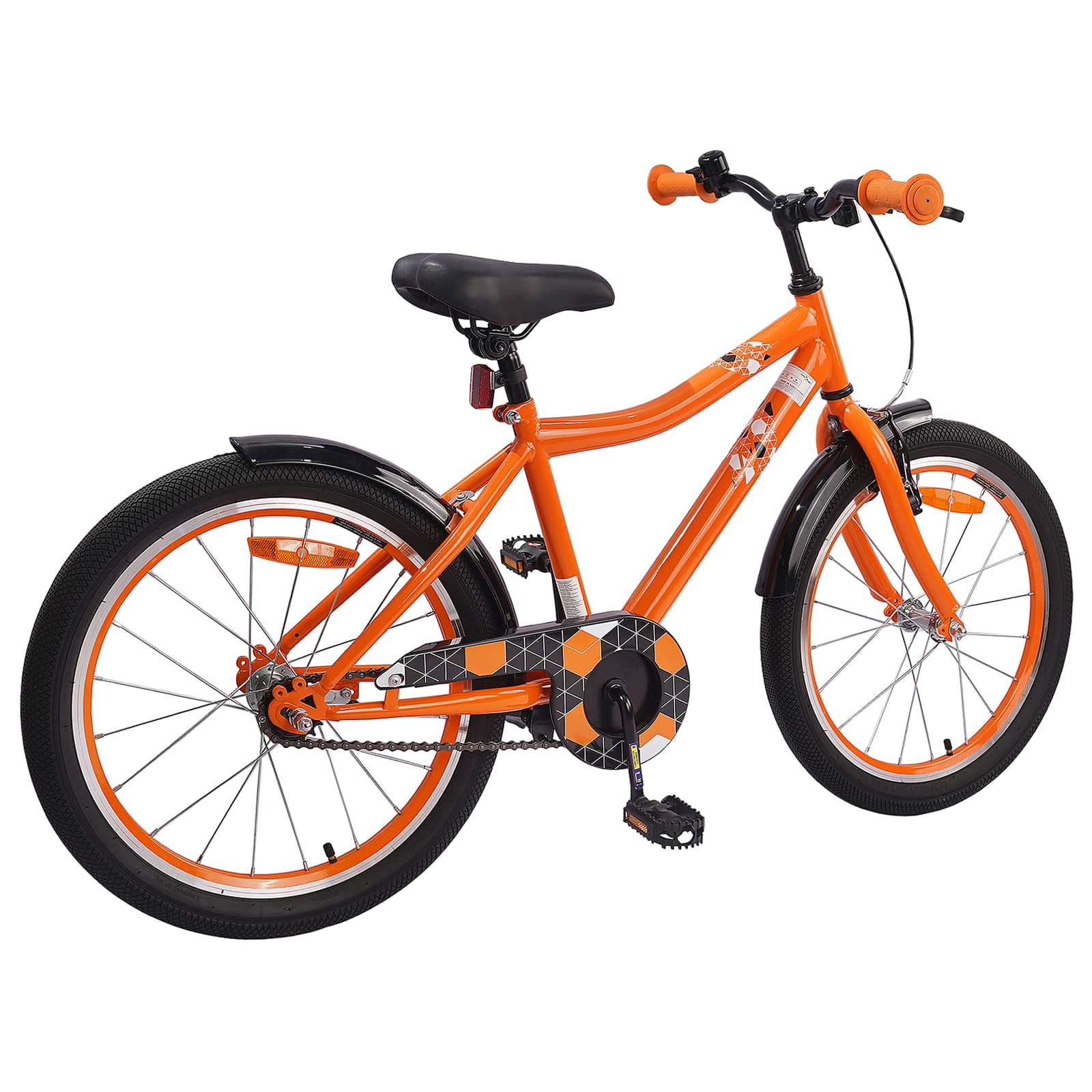 Barnesykkel 20 Tommer For 6-11 År Gammel Oransje