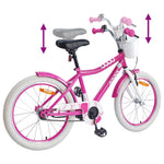 Barnesykkel 18 Tommer For 5-7 År Gammel Rosa