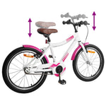Barnesykkel 20 Tommer For 6-11 År Gammel Rosa