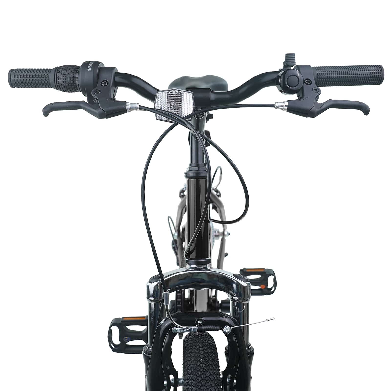 Barnesykkel 20 Tommer 6-Speed For 6-11 År Gammel Svart