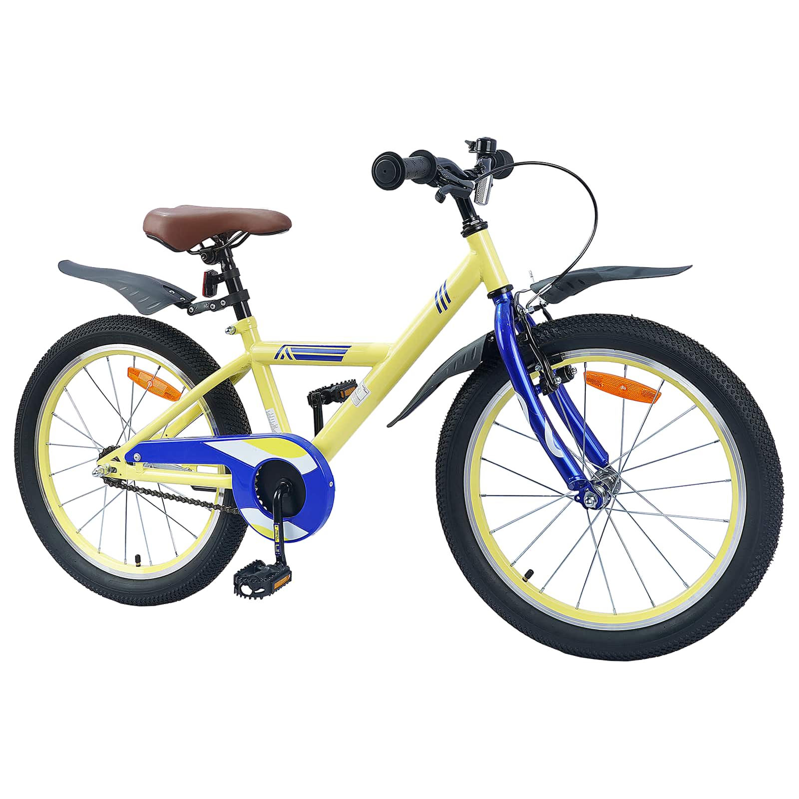 Barnesykkel 20 Tommer For 6-11 År Gammel Gul