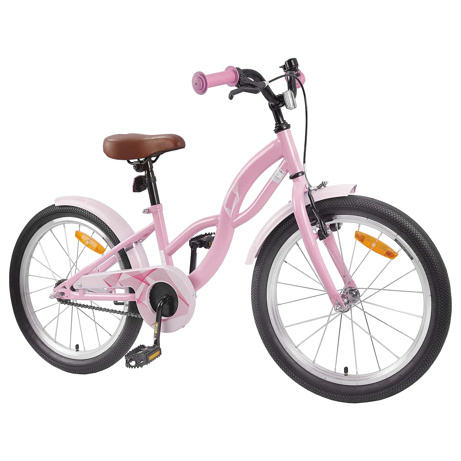 Barnesykkel 18 Tommer For 5-7 År Gammel Lys Rosa