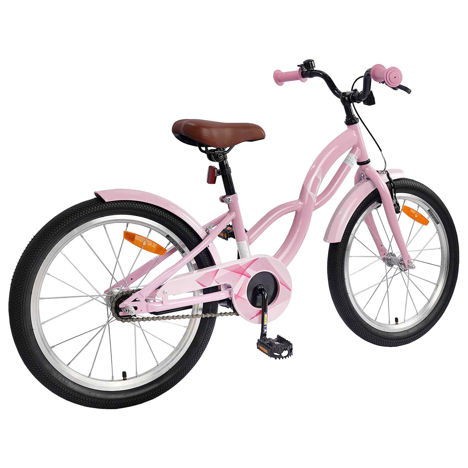 Barnesykkel 18 Tommer For 5-7 År Gammel Lys Rosa