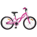 Barnesykkel 20 Tommer For 6-11 År Gammel Mørk Rosa