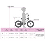 Kids Mountain Bike 20 Tommer 6-Speed For 5-8 År Gamle Hvit