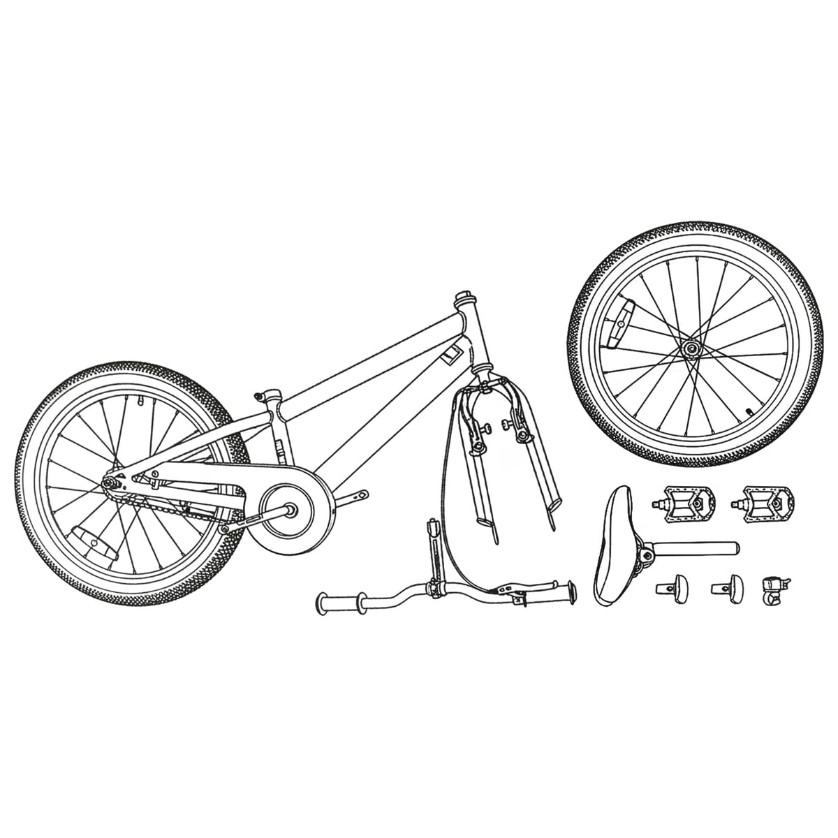 Terrengsykkel 20 Tommer 6-Speed For 5-8 År Gamle Grønn