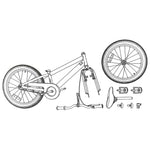 Terrengsykkel 20 Tommer 6-Speed For 5-8 År Gamle Grønn