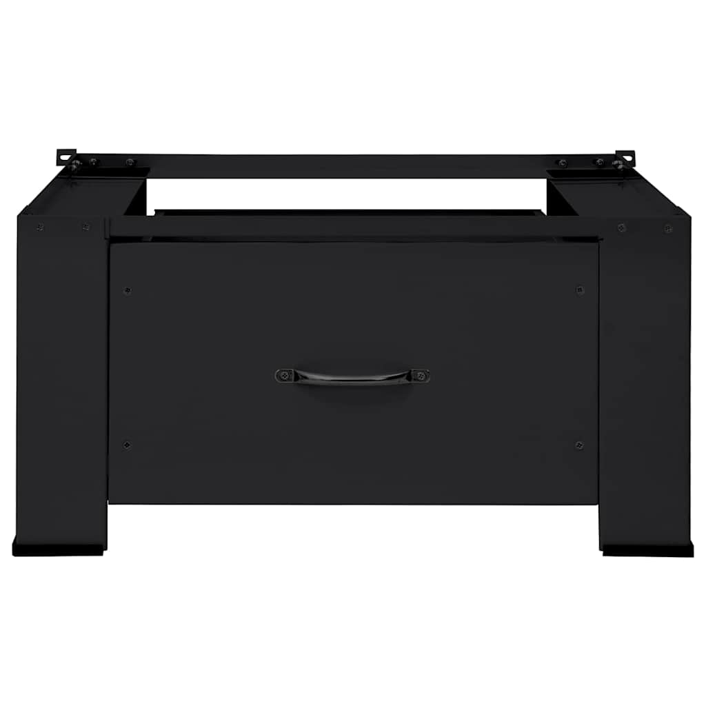 Vaskemaskin Pedestal Svart 64 X 55 X 32,5 Cm Stål