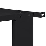 Vaskemaskin Pedestal 2 Pcs Svart 127 X 54,5 X 32,5 Cm Stål