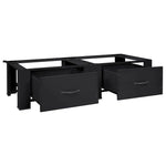 Vaskemaskin Pedestal 2 Pcs Svart 127 X 54,5 X 32,5 Cm Stål