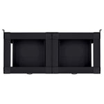 Vaskemaskin Pedestal 2 Pcs Svart 127 X 54,5 X 32,5 Cm Stål