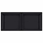Vaskemaskin Pedestal 2 Pcs Svart 120 X 56 X 52 Cm Stål