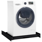 Vaskemaskin Mellomhylle Svart 60 X 60 X 8 Cm Stål