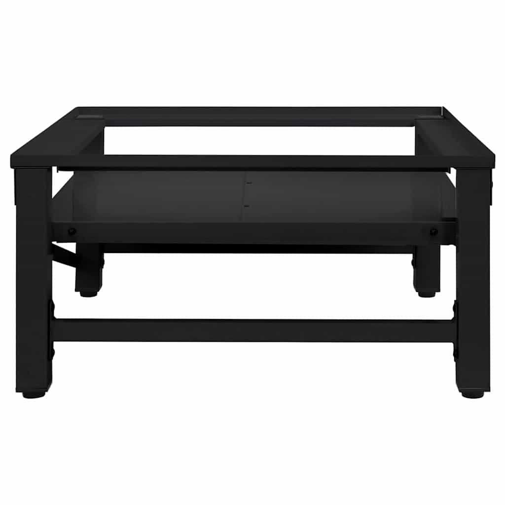 Vaskemaskin Pedestal Svart 62 X 60,5 X 32,5 Cm Stål