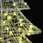 Juletre Med 160 Led Varmhvit 150 Cm Akryl