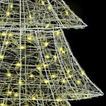 Juletre Med 240 Led Varmhvit 180 Cm Akryl