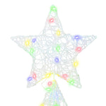 Juletre Med 240 Led Flerfarget 180 Cm Akryl