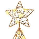 Juletre Med 120 Led Varmhvit 120 Cm Pet