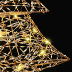 Juletre Med 120 Led Varmhvit 120 Cm Pet