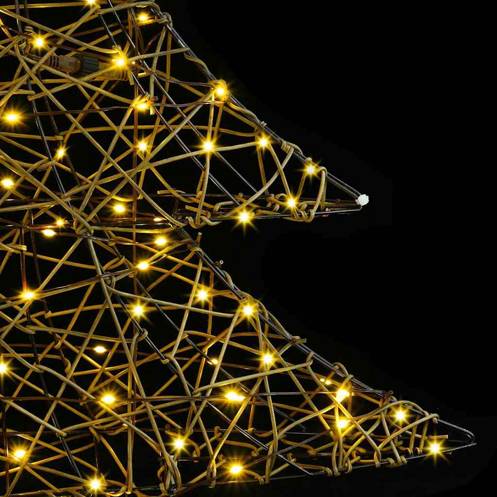 Juletre Med 120 Led Varmhvit 120 Cm Rotting