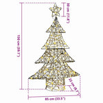 Juletre Med 120 Led Varmhvit 120 Cm Rotting