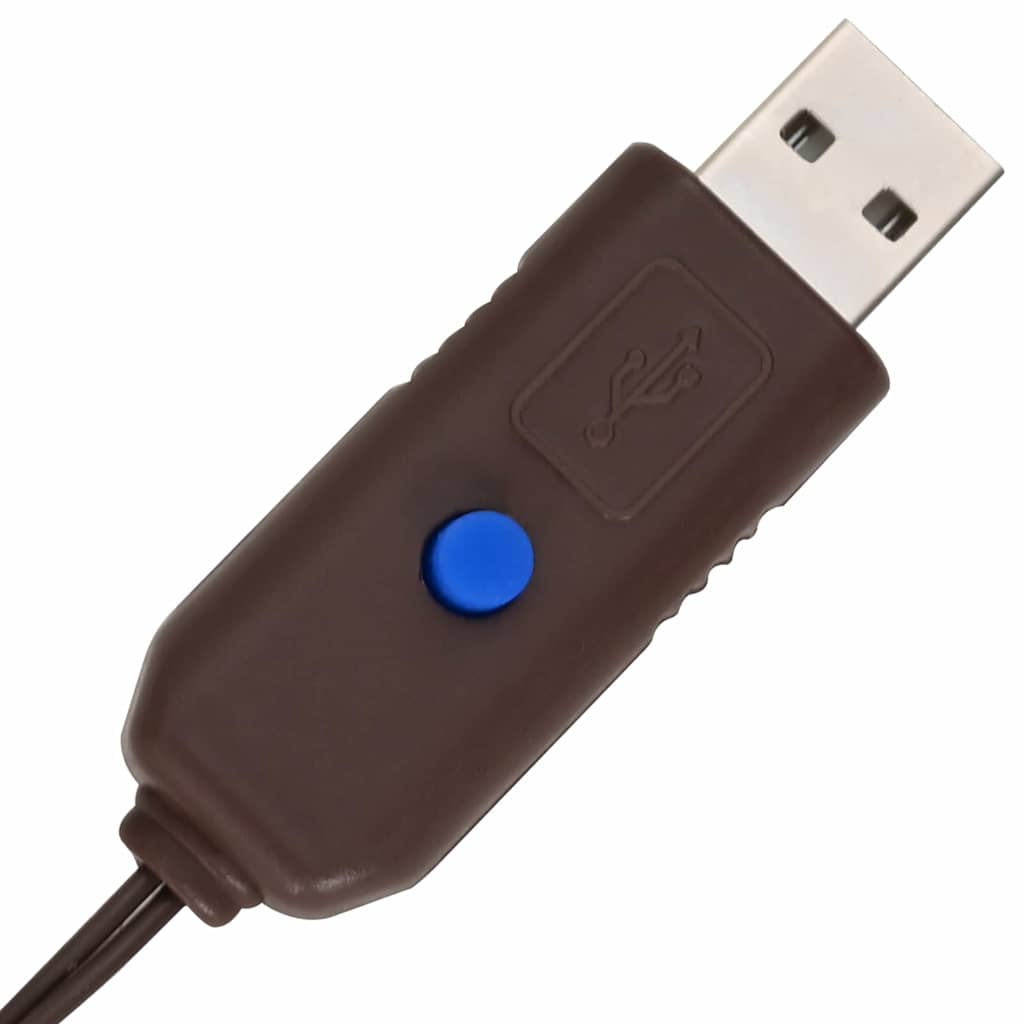 Juletre Med 90 Led 3 Pcs Varmhvit 20 X 20 X 80 Cm Rotting