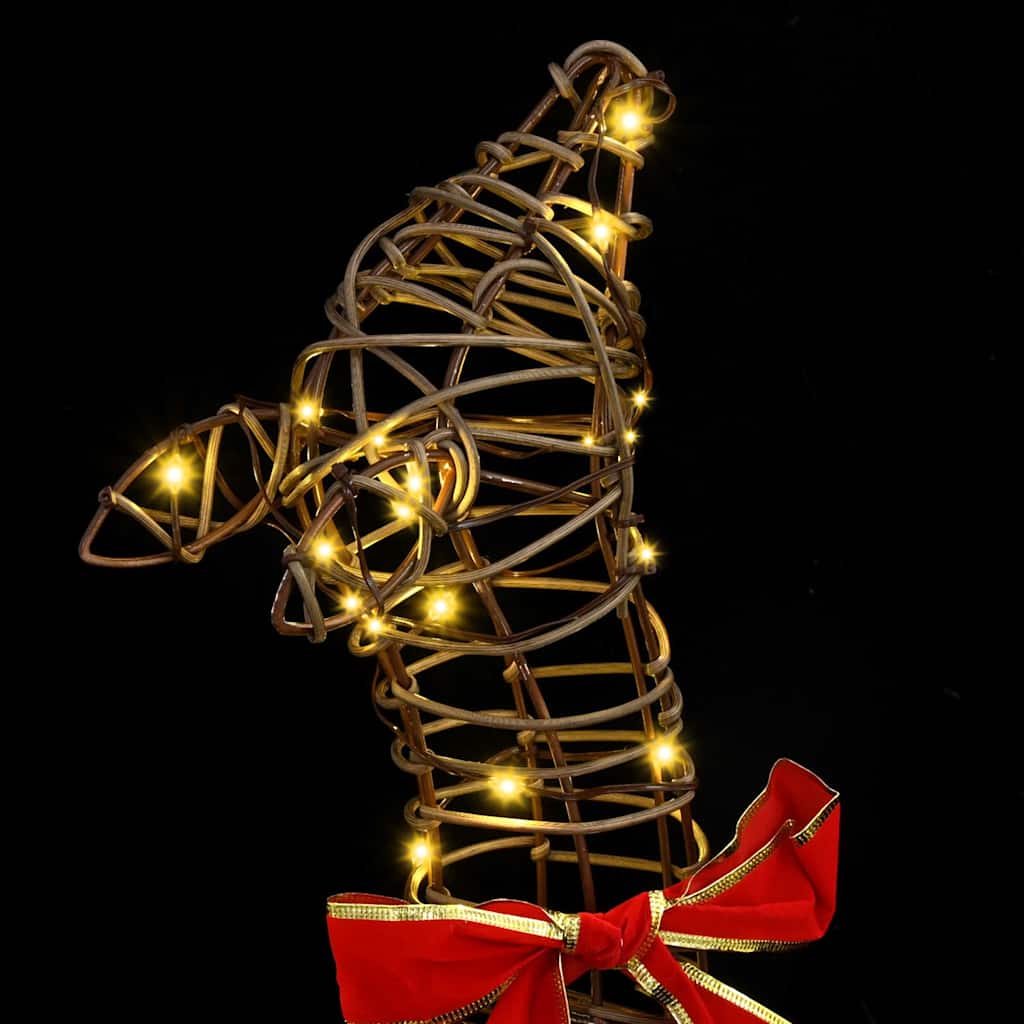 Reinsdyrfamilie 3 Pcs Varmhvit 67 X 26 X 127 Cm Rotting