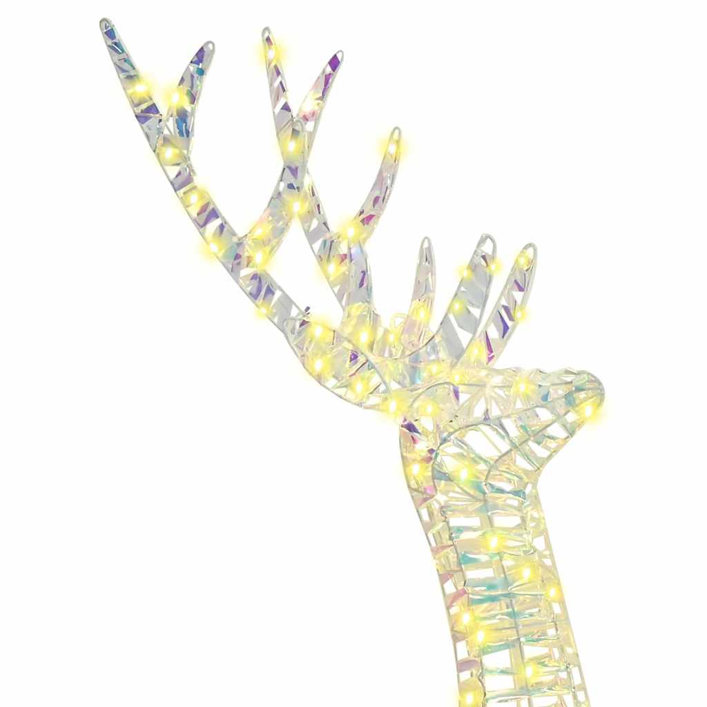 3D Reinsdyr Med 140 Led Varmhvit 128 Cm Pet