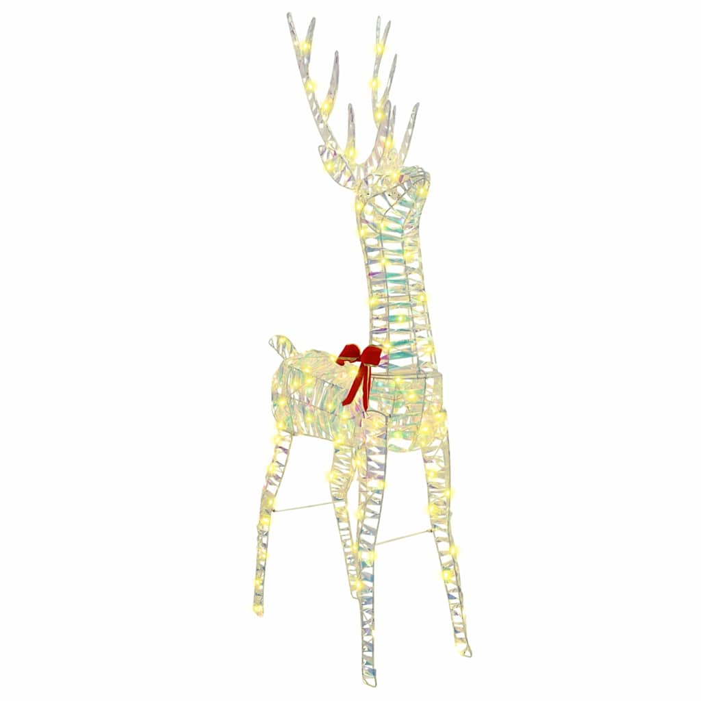 3D Reinsdyr Med 140 Led Varmhvit 128 Cm Pet