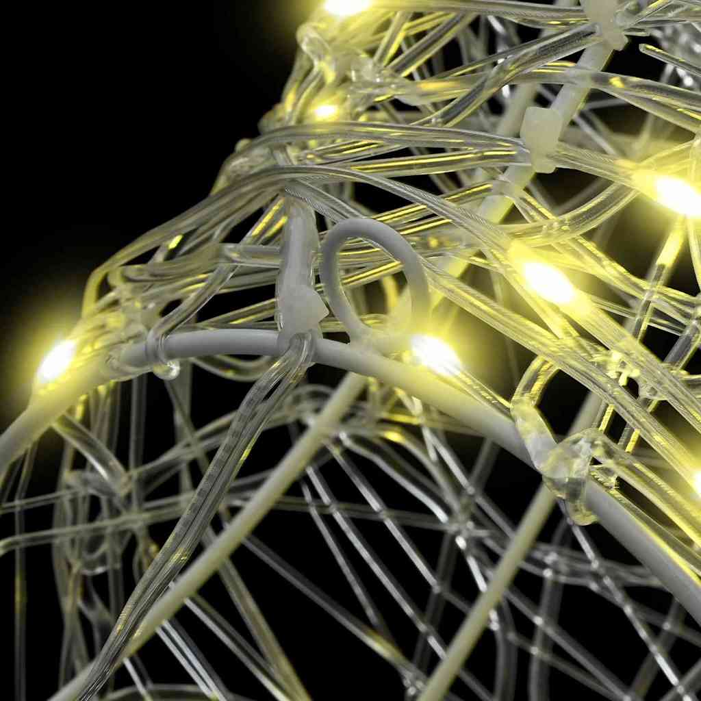 Rudolf Hode Med 140 Led Varmhvit 60 Cm Akryl