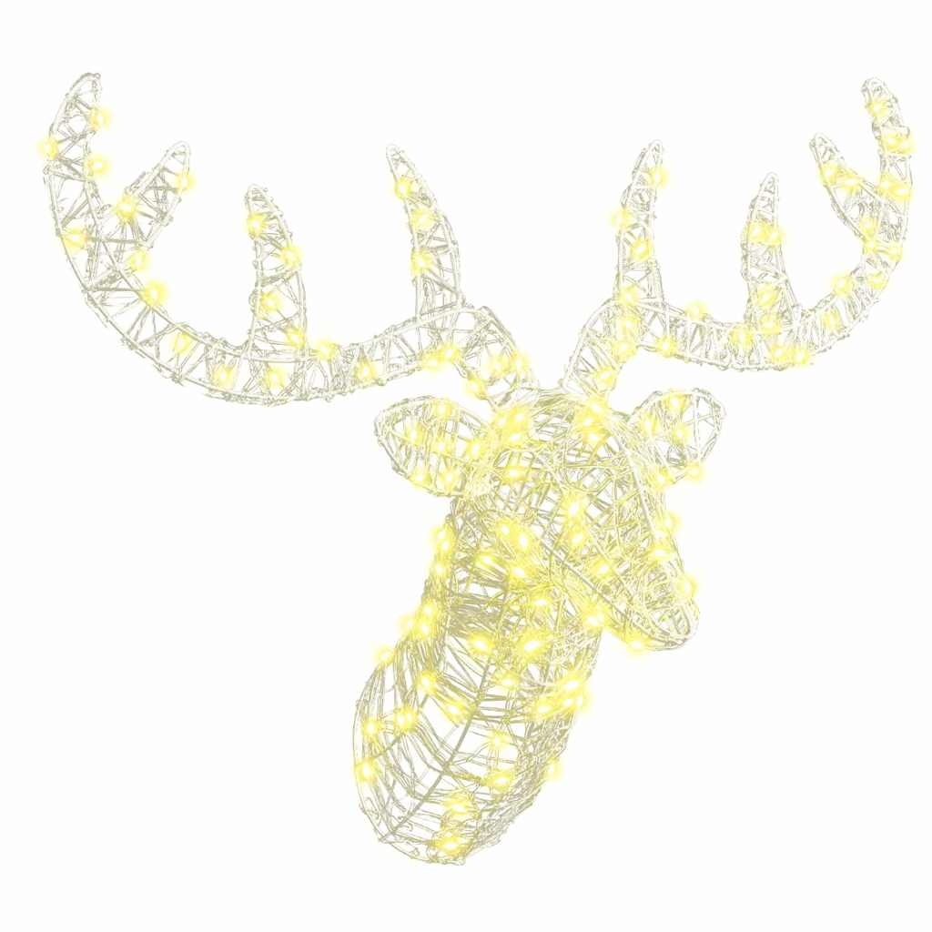 Rudolf Hode Med 140 Led Varmhvit 60 Cm Akryl