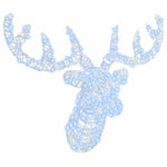 Rudolf Hode Med 140 Led Kaldhvit 60 Cm Akryl