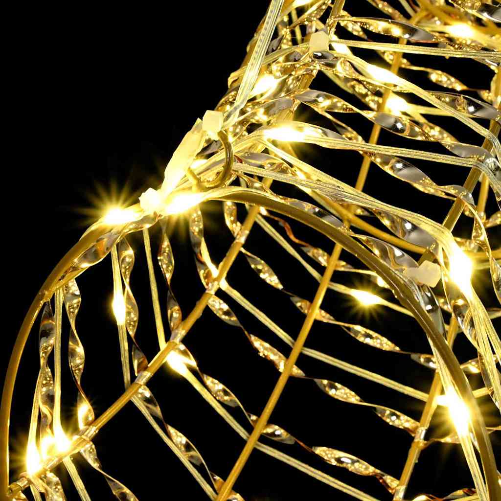 Reinsdyr Trekke Slede Med 140 Led Varmhvit 60 Cm Pet