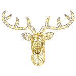 Reinsdyr Trekke Slede Med 140 Led Varmhvit 60 Cm Pet