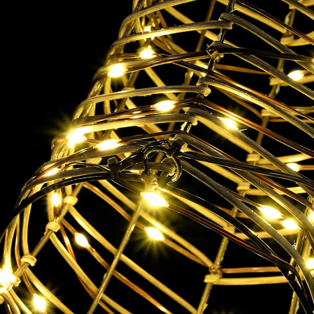 Reinsdyr Trekke Slede Med 140 Led Varmhvit 60 Cm Rotting