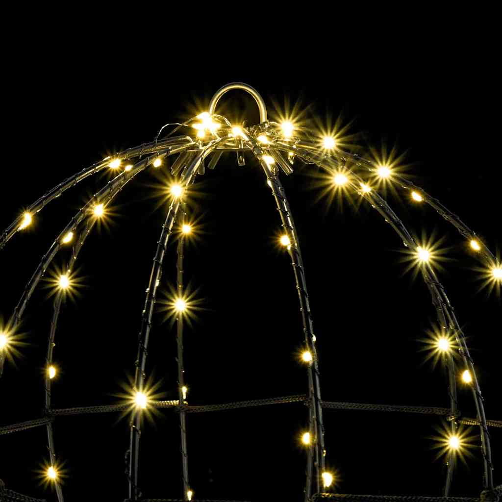 Kule Med 96 Led Varmhvit 30 Cm Metall