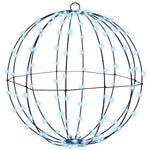 Kule Med 320 Led 2 Pcs Kaldhvit 50 Cm Metall