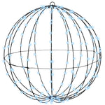 Kule Med 384 Led 2 Pcs Kaldhvit 60 Cm Metall