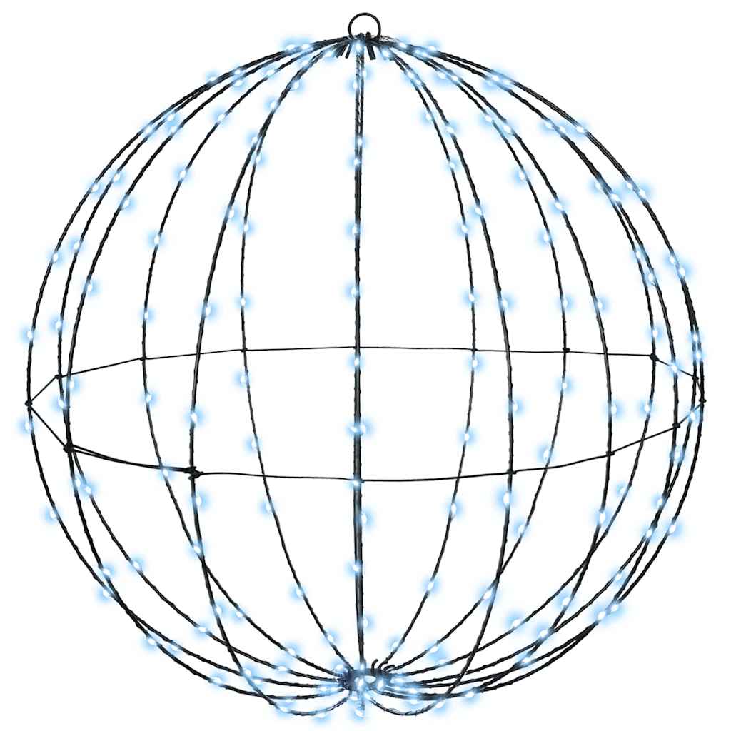 Kule Med 384 Led 2 Pcs Kaldhvit 60 Cm Metall