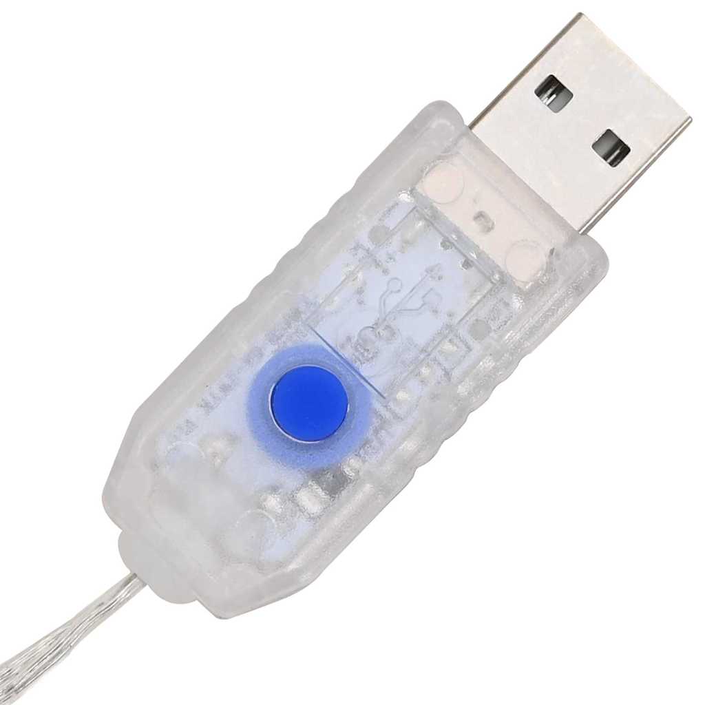 Krans Med 60 Led Varmhvit 75 Cm Akryl