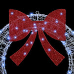 Krans Med 60 Led Kaldhvit 75 Cm Akryl