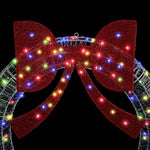 Krans Med 80 Led Flerfarget 90 Cm Akryl